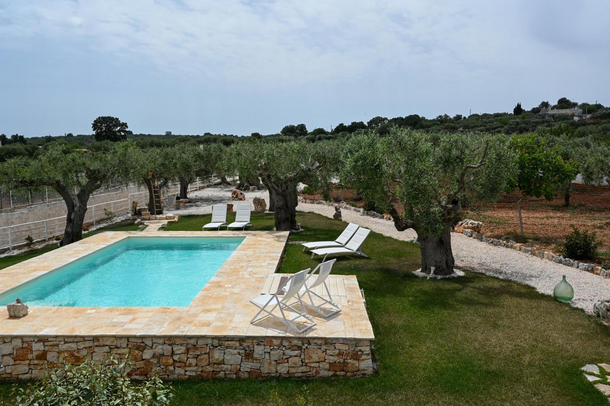 Trulli Lisanna - Exclusive Private Pool And Rooms Up To 10 People Antonelli Экстерьер фото